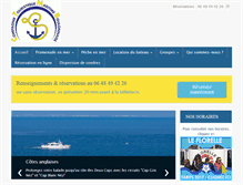Tablet Screenshot of boulogne-promenade-en-mer.com